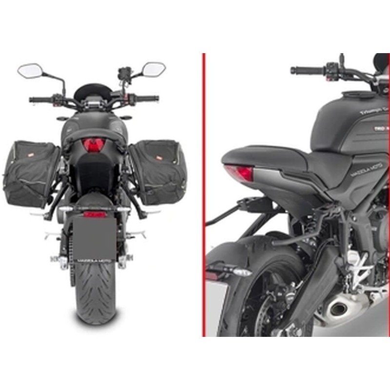 Stelaż pod torby boczne szybkiego montażu do Triumph Trident 660 '21-'25