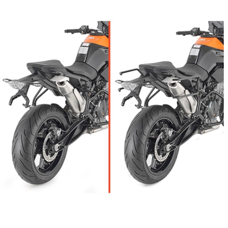 Stelaż pod torby boczne szybkiego montażu Kappa Remove-X do KTM Duke 890 '21-'23