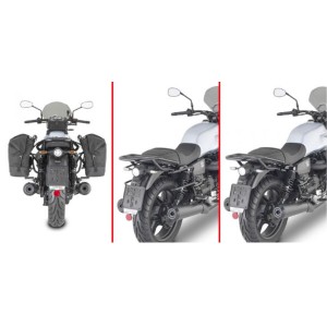 Stelaż pod torby boczne szybkiego montażu do Moto Guzzi V7 Stone '21-'25