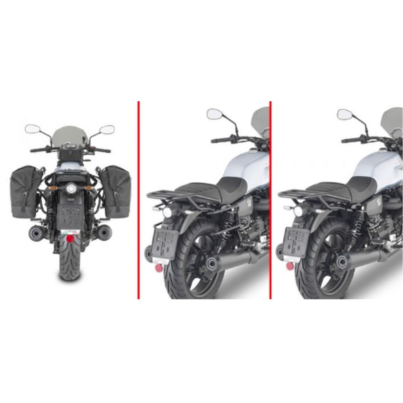 Stelaż pod torby boczne szybkiego montażu do Moto Guzzi V7 Stone '21-'25