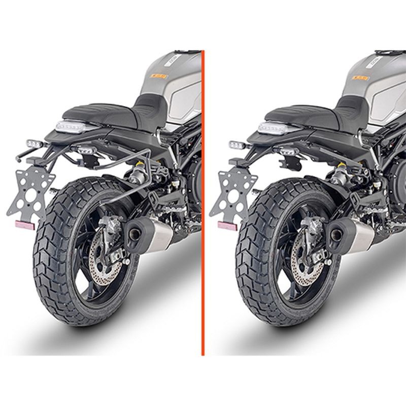 Stelaż pod torby boczne szybkiego montażu do Benelli Leoncio 800 '22-'25