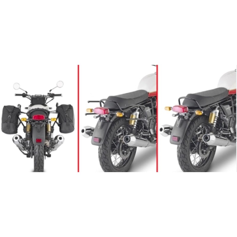 Stelaż pod torby boczne do Royal Enfield Interceptor 650 - szybki montaż Remove-X