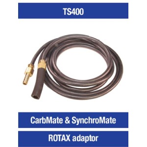 OPTIMATE TECMATE ADAPTER DO SYNCHRONIZATORA GAŹNIKÓW TS110 CARBMATE DO SILNIKÓW ROTAX ( PRZEWÓD 2X1,8M )