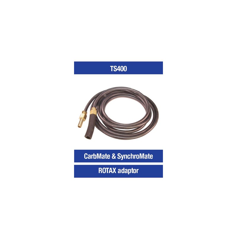 OPTIMATE TECMATE ADAPTER DO SYNCHRONIZATORA GAŹNIKÓW TS110 CARBMATE DO SILNIKÓW ROTAX ( PRZEWÓD 2X1,8M )