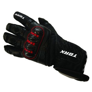 Rękawice skórzane TORX wyprzedaż - czarny, rozmiar S