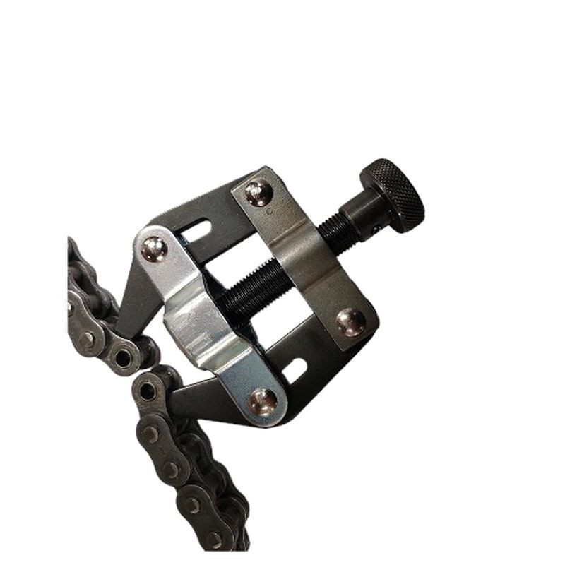 Narzędzie do montażu i demontażu zakuwki i zapinki łańcucha