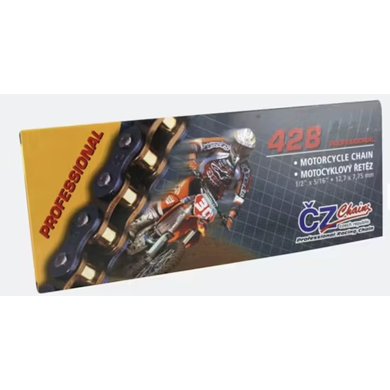 CZ ŁAŃCUCH NAPĘDOWY 520 DZO (106 OGNIW) O-RING BRONZE DO 750 CCM (STREET)