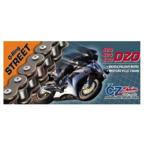 Łańcuch napędowy 520 DZO 116 ogniw O-Ring Bronze do 750 ccm + zakuwka drążona