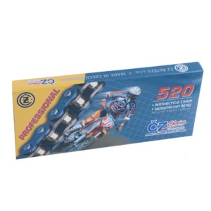 Łańcuch napędowy 520 M (102 ogniwa) motocross do 125 ccm (2T), 250 ccm (4T) + zapinka