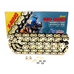 CZ ŁAŃCUCH NAPĘDOWY 520 ORMX (116 OGNIW) ZŁOTY DO 600 CCM (ENDURO)