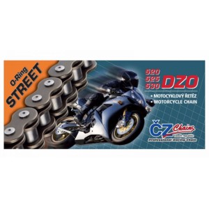 Łańcuch napędowy 525 DZO (110 ogniw) O-Ring Bronze do 900 ccm (Street)