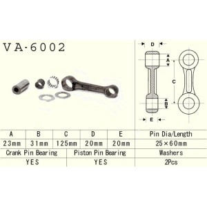 Korbówód Yamaha YZ 250 (YZ250) '90-'98 - najlepsza jakość, szybka dostawa
