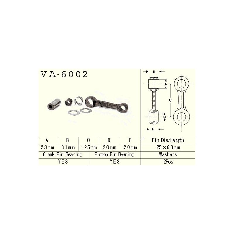 Korbówód Yamaha YZ 250 (YZ250) '90-'98 - najlepsza jakość, szybka dostawa