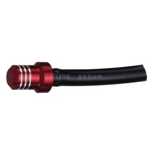 Akcel odpowietrznik korka paliwa kolor czerwony