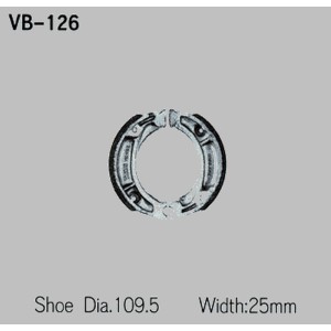 Szczęki hamulcowe VESRAH do Honda XR 600R '85-'90, XR 250R '84-'91 (MADE IN JAPAN)