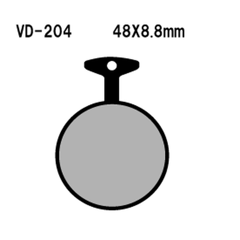Klocki hamulcowe VESRAH KH11 do Yamaha XS650 72-76, XS500 73-75