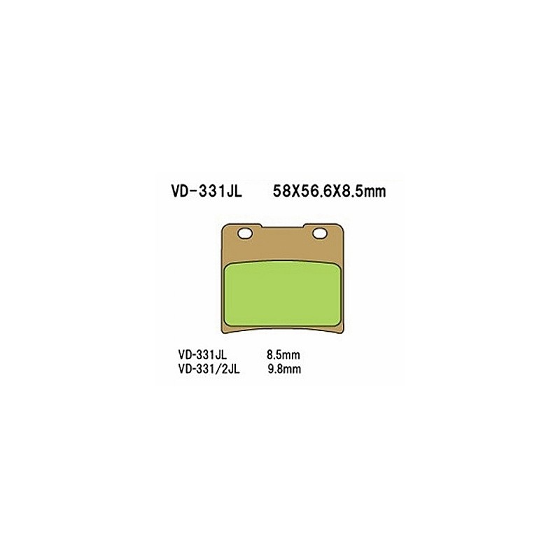 Klocki hamulcowe VESRAH KH103 Suzuki VS 600/750/800/1400 - Złote, Made in Japan