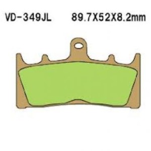 Klocki hamulcowe Vesrah KH188, złote, made in Japan
