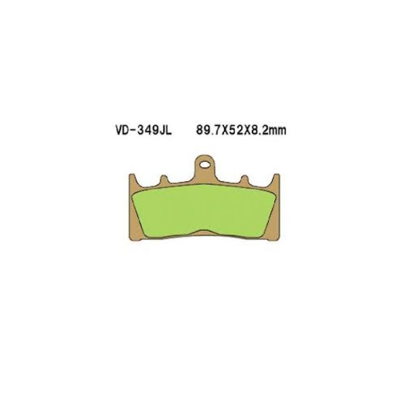 Klocki hamulcowe Vesrah KH188, złote, made in Japan