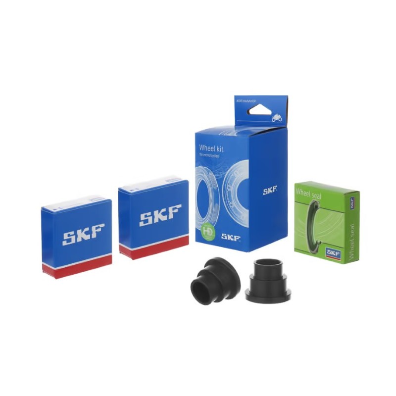 SKF ŁOŻYSKA KOŁA PRZEDNIEGO Z USZCZELNIACZAMI I TULEJKAMI KTM SX/SXF 125/250/350/450 '15-'25 , EXC/EXCF 125/250/300/350/450