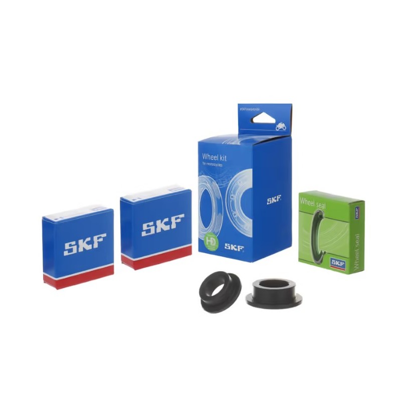 SKF ZESTAW ŁOŻYSKA KOŁA TYLNEGO Z USZCZELNIACZAMI I TULEJKAMI KTM SX/SXF 125/250/350/450 '13-'22, HUSQVARNA TC/FC '15-'22
