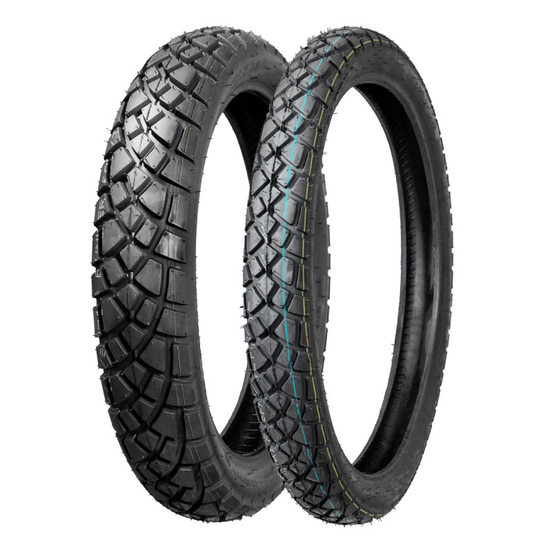 Opona WANDA 110/80-18 BUNKER 6PR 64P M/C TL TYŁ DOT 14-23/2025 (DUAL SPORT)