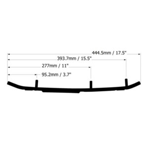 SPI 2024/10 Widia płozy Polaris Indy, IQ i RMK - Skutery śnieżne