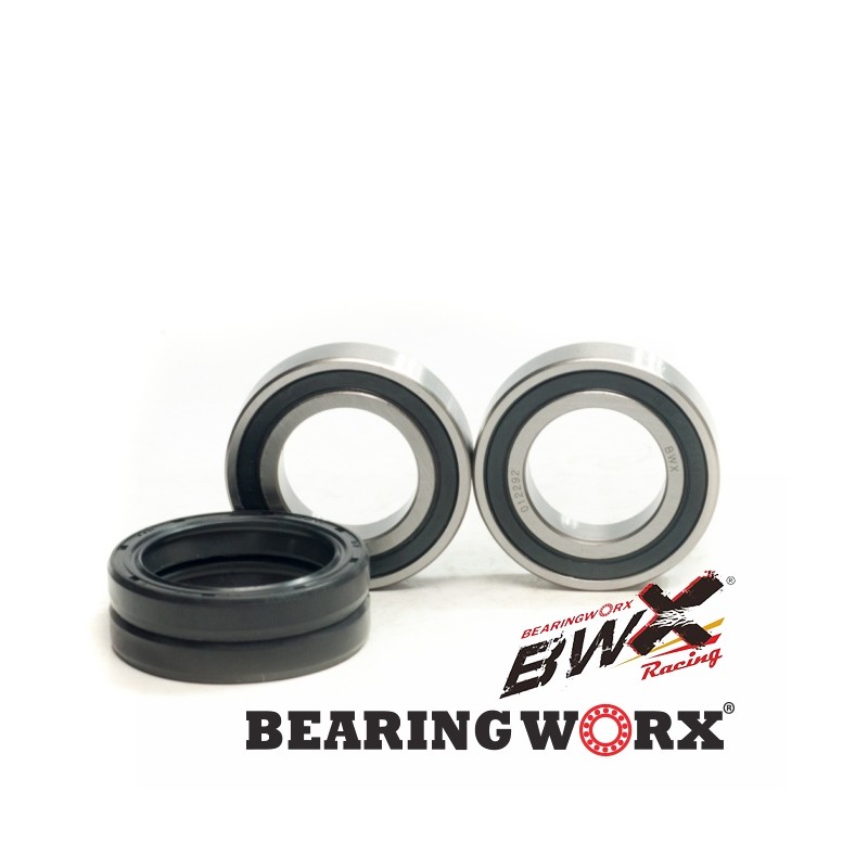 Łożyska koła przedniego z uszczelniaczami do Suzuki RMZ 250 07-24, RMZ 450 05-24, Yamaha YZF 250 14-24, YZF 450 14-24