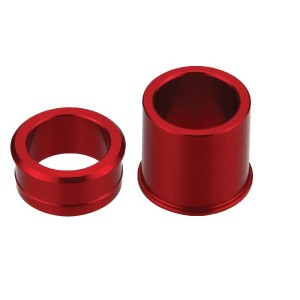 Tulejki dystansowe kół przód Honda CR/CRF \'02-\'25 czerwone (11-1005)