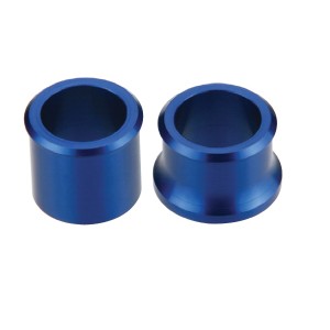 Tulejki dystansowe koła przód Yamaha YZ YZF 250 450 niebieskie