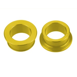 accel tulejki dystansowe koła tył kawasaki kx/kxf \'03-\'18, suzuki rmz 250 \'04-\'06 kolor złoty (11-1042-1)
