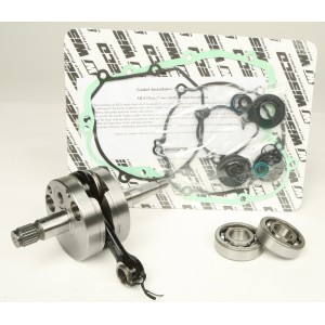 Wał korbowy Kawasaki KX 80/85 '91-'05 z łożyskami i uszczelniaczami