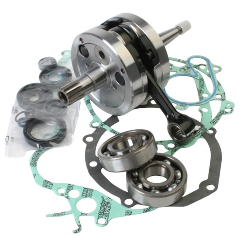 Wał korbowy Wiseco Yamaha YZ 125 '98-'00 z łożyskami i uszczelniaczami