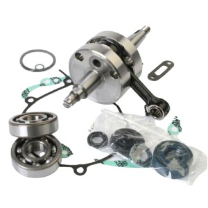 Wał korbowy WISECO do KAWASAKI KX 60 i SUZUKI RM 60 - z łożyskami i uszczelniaczami