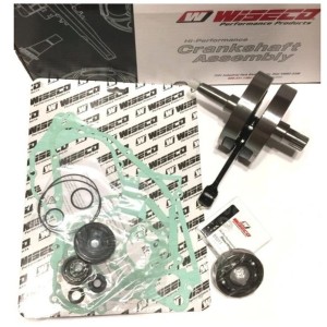 WISECO WAŁ KORBOWY HONDA CR 250 '02-'04 (Z ŁOŻYSKAMI I USZCZELNIACZAMI NA WAŁ ORAZ KOMPLETEM USZCZELEK NA DÓŁ SILNIKA)