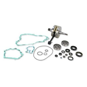 WISECO WAŁ KORBOWY YAMAHA YZ 250 '03-'24 - z łożyskami i uszczelniaczami na wał oraz kompletem uszczelek na dół silnika