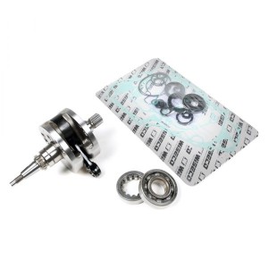 WISECO WAŁ KORBOWY HONDA CRF 450R '02-'08 - z łożyskami i uszczelniaczami na wał oraz kompletem uszczelek na dół silnika