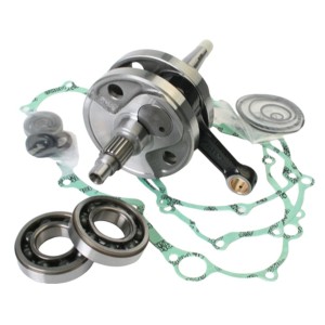 WISECO WAŁ KORBOWY YAMAHA WR 250F '03-'12 z łożyskami i uszczelniaczami na wał oraz kompletem uszczelek na dół silnika