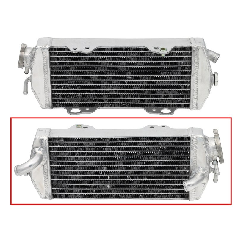 Psychic Chłodnica KTM SX '00-'05, EXC '04-'07, SX/EXC 400/450/520 '00-02, SX/EXC 525 '00-05 Wzmocniona o Standardowej Pojemności