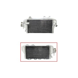 Psychic Chłodnica Kawasaki KXF 450 '12-15 Wzmocniona Prawa Pojemność z Korkiem