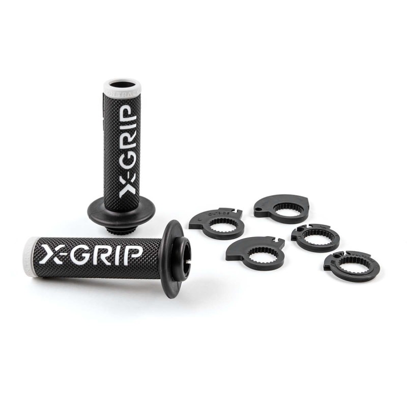 Manetki Braaap Grips Lock-On-Grip Białe Promocja