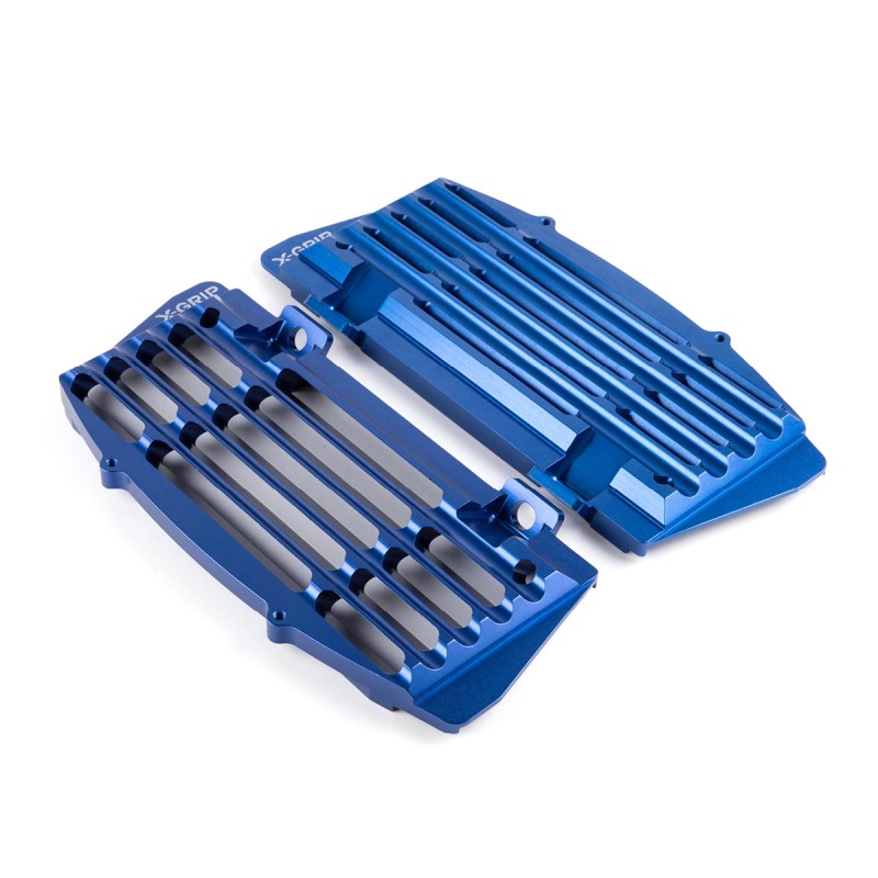 X-GRIP PROMOCJA OSŁONY CHŁODNICY (KOMPLET) AIR FORCE GASGAS '21-'23, HUSQVARNA '17-'23, KTM '17-'23 KOLOR NIEBIESKI