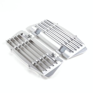 Osłony chłodnicy X-GRIP PROMOCJA - Srebrny kolor - Air Force GasGas, Husqvarna, KTM