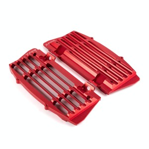 Osłona chłodnicy X-GRIP PROMOCJA Air Force GasGas, Husqvarna, KTM - czerwona