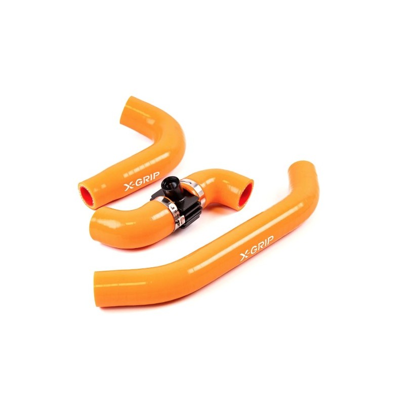 X-GRIP SILIKONOWE WĘŻE/PRZEWODY CHŁODNICY KTM 250-300,EXC TBI,XC-W TBI '24-, SX,XC '23-, HUSQVARNA 250-300,TE '24-, TC,TX,23-