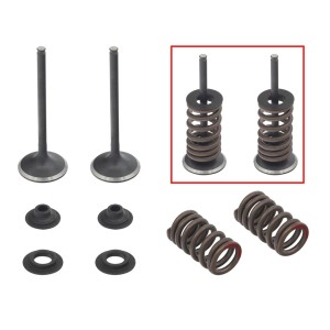 Zawory wydechowe do HONDA CRF 450R '07-'08 (komplet 2 szt. stalowych)