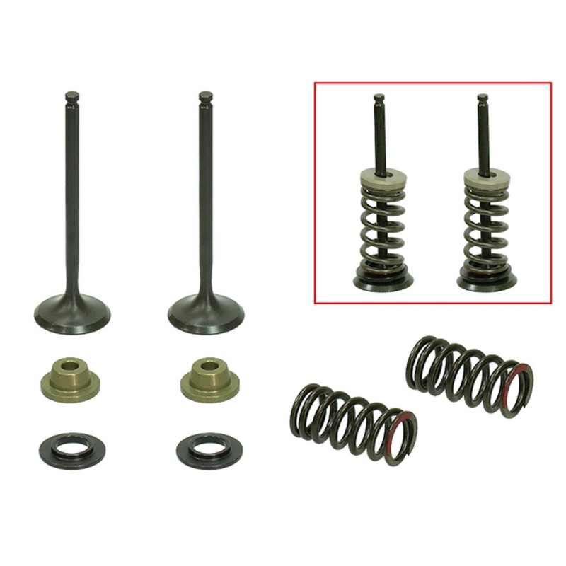 Zawory wydechowe Yamaha YZF 250 \'01-\'13, WR250F \'01-\'13 (komplet 2 szt. zaworów)