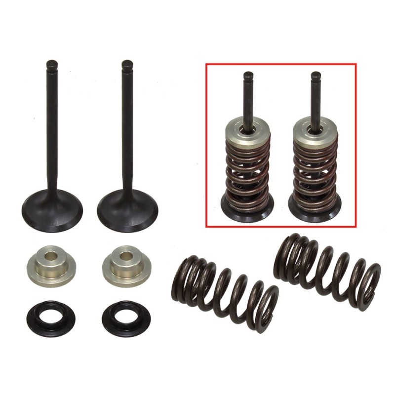 Psychic Zawory Wydechowe Suzuki RMZ 250 Stalowe (MX-09530E)