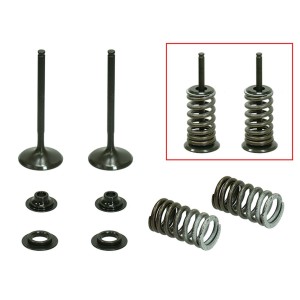 Psychic zawory wydechowe Honda CRF 450 R '09-'12 - komplet 2 sztuki