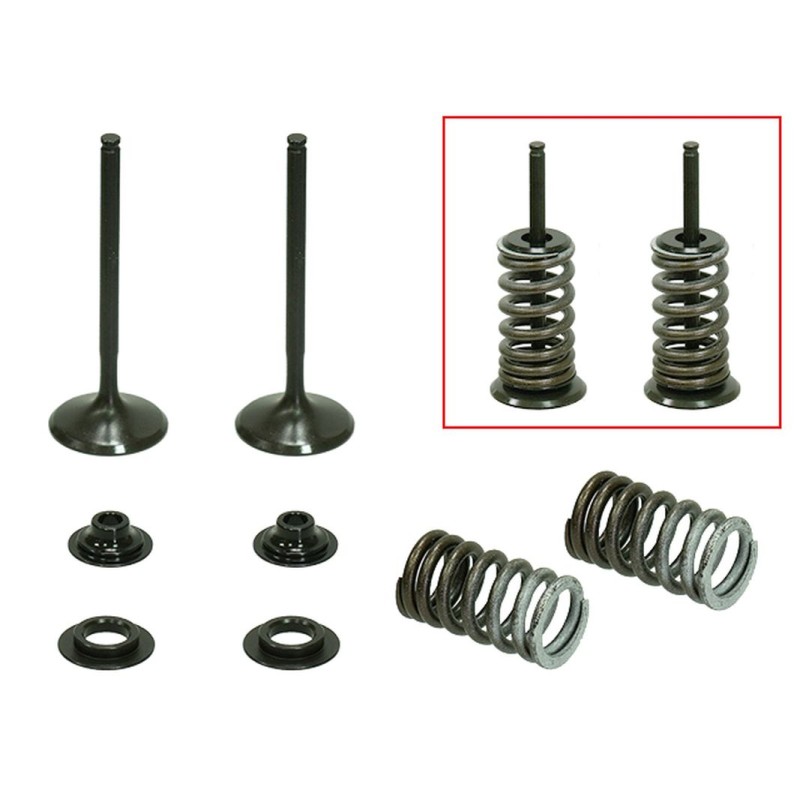 Psychic zawory wydechowe Honda CRF 450 R '09-'12 - komplet 2 sztuki